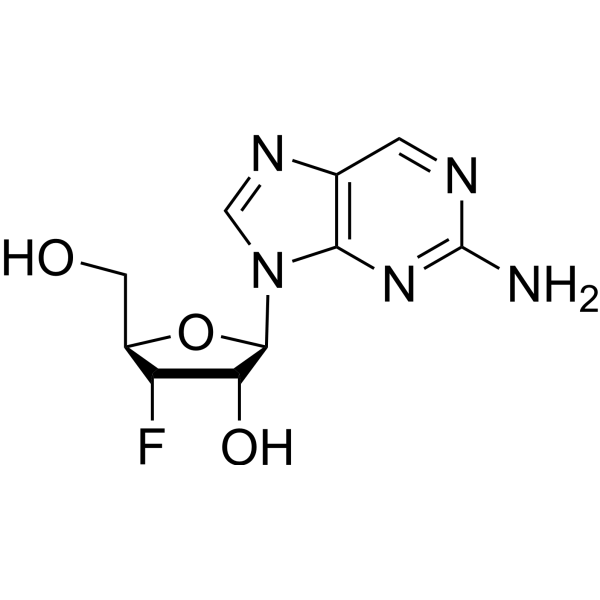 9-(3-Deoxy-3-fluoro-β-D-ribofuranosyl)-9H-purin-2-amine 1612192-04-7